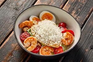 Цезарь с креветками